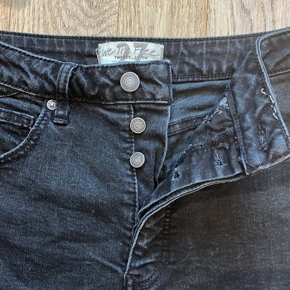 Free People CRVY Vintage High-Rise Shorts - Picture 3 of 6
